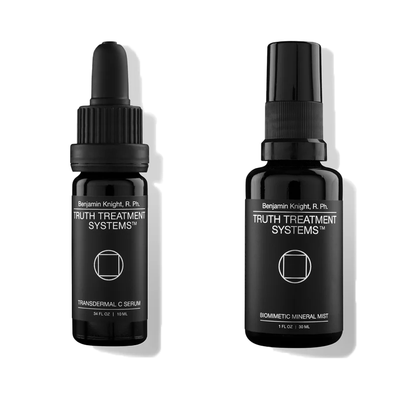 Truth Treatment Systems - Transdermal Vitamin C Serum Essential Duo - Harben House - Truth Treatment Systems