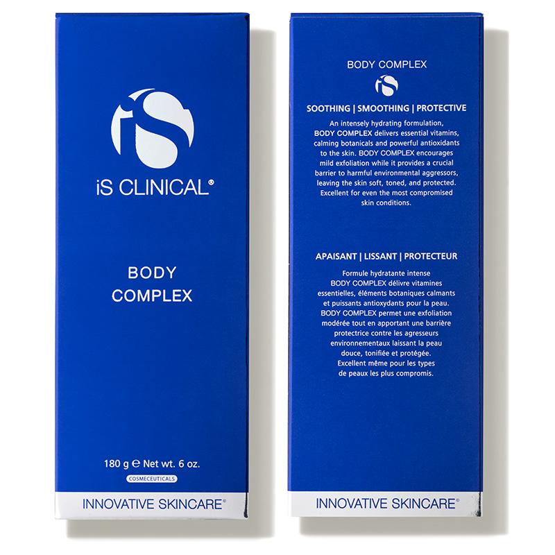 iS Clinical Body Complex Box Front and Back