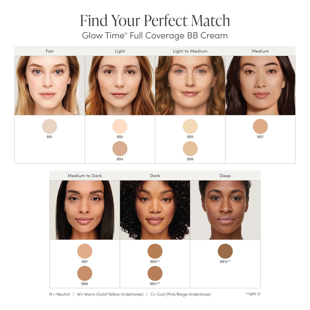 Jane Iredale Glow Time BB Cream Find Your Perfect Match
