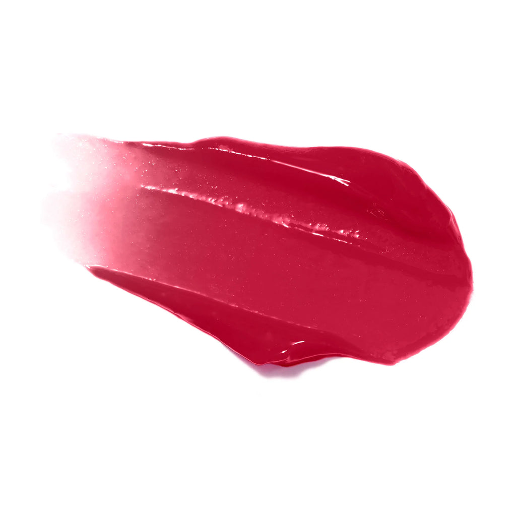 jane iredale HydroPure Hyaluronic Lip Gloss Swatch - Berry Red