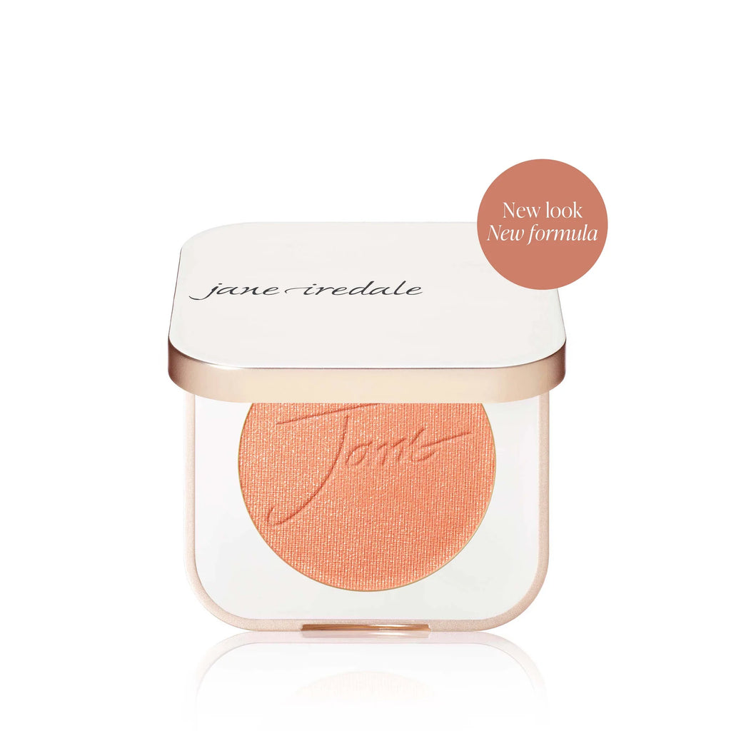 Jane Iredale PurePressed Blush - Cherry Blossom (peachy pink with shimmer)