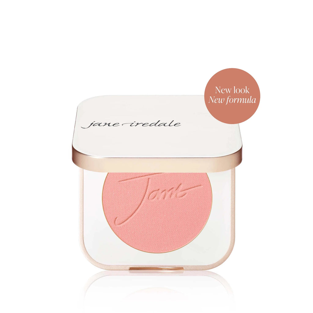 Jane Iredale PurePressed Blush - Clearly Pink (bubble gum pink with subtle golden shimmer)
