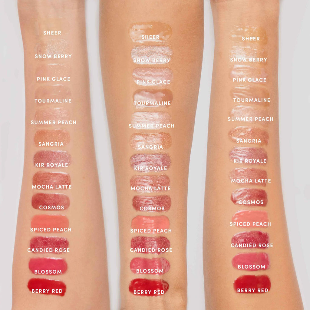 jane iredale HydroPure Hyaluronic Lip Gloss Arm Swatches