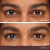 Jane Iredale PureBrow Brow Gel - Dark Brown Before and After