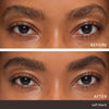 Jane Iredale PureBrow Brow Gel - Soft Black Before and After