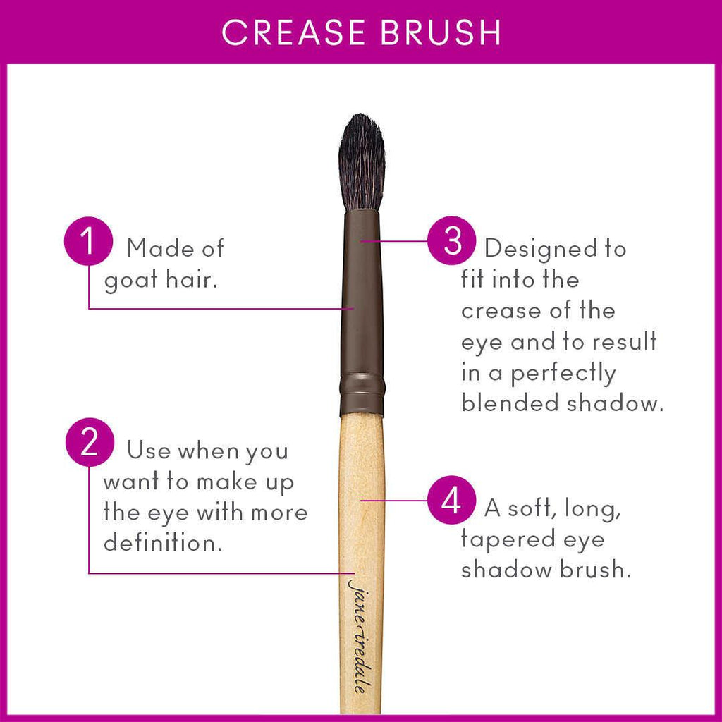 jane iredale Crease Brush - Details of Brush
