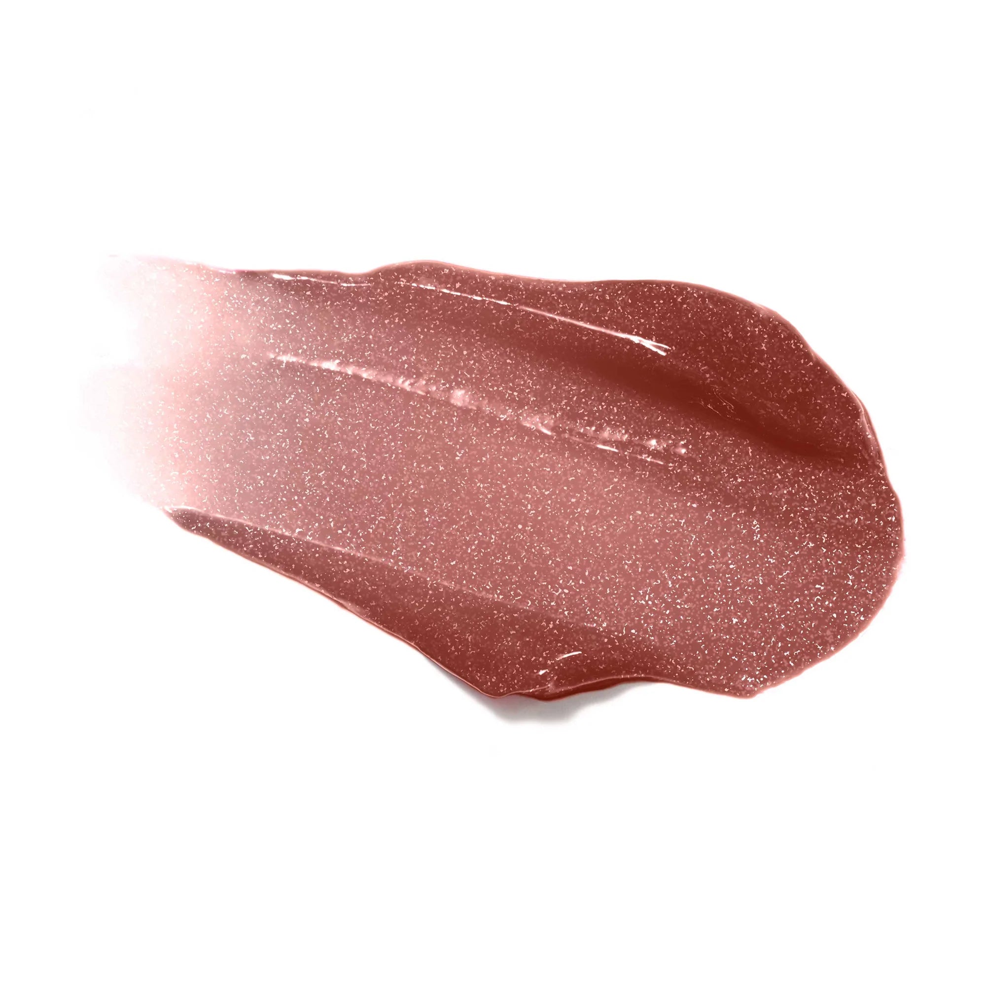 jane iredale HydroPure Hyaluronic Lip Gloss Swatch - Mocha Latte