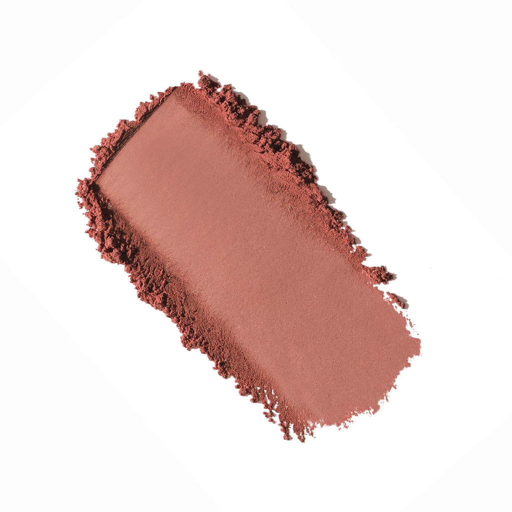 Jane Iredale PurePressed Blush Swatch - Mystique (deep rosy brown)