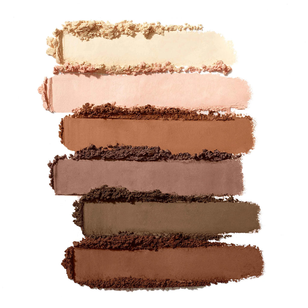 Jane Iredale PurePressed Eye Shadow Palette Swatches - Naturally Matte