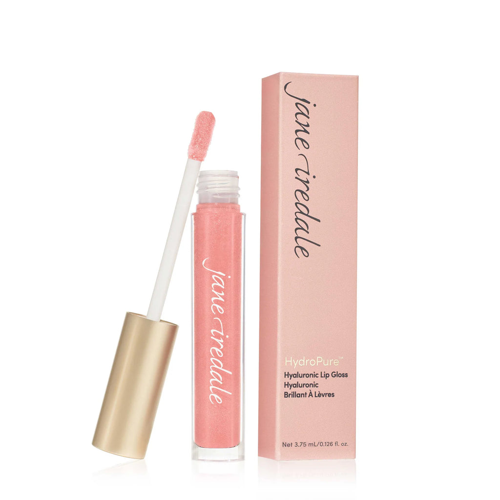 jane iredale HydroPure Hyaluronic Lip Gloss - Pink Glace Product Packaging