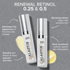 Renewal Retinol diminishes the appearnce of fine  lines and wrinkles