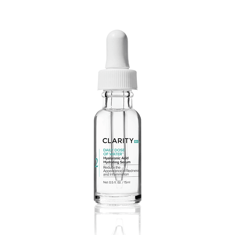 ClarityRx Travel Daily Dose of Water | Hyaluronic Acid Hydrating Serum