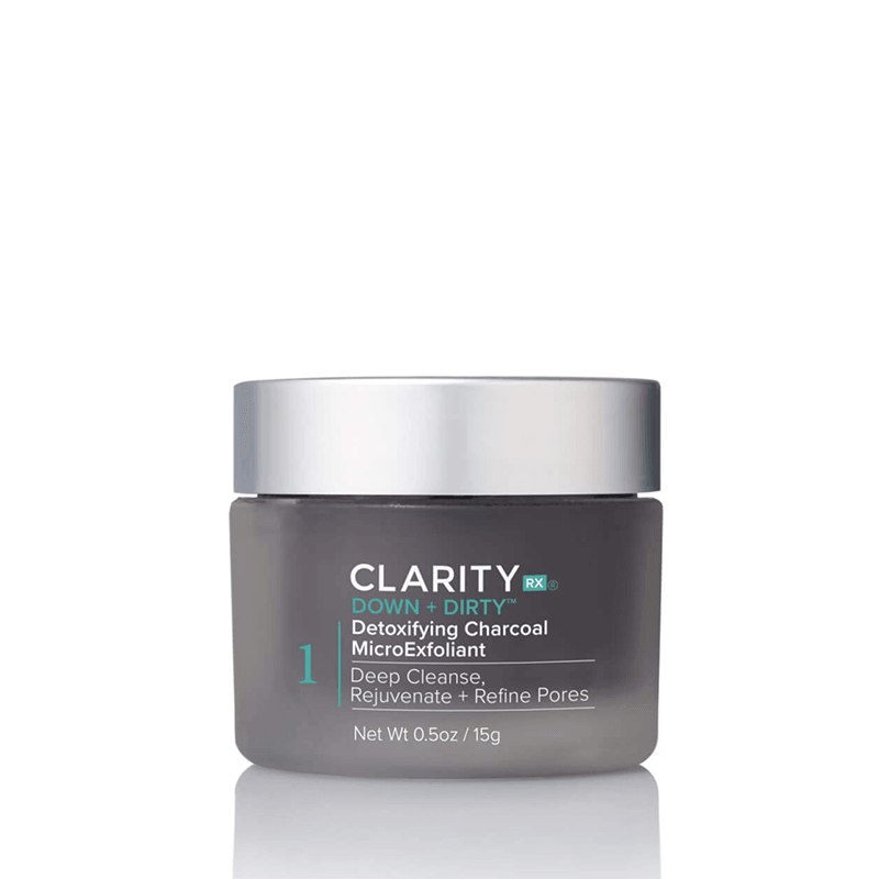 ClarityRx Travel Down + Dirty | Detoxifying Charcoal MicroExfoliant