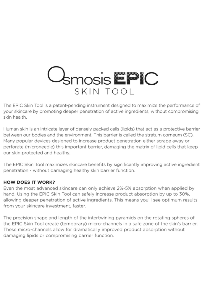 Osmosis MD EPIC Skin Tool - Harben House