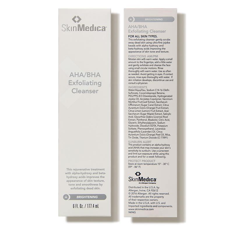 SkinMedica AHA/BHA Exfoliating Cleanser - 6 oz - $47.00 - Box