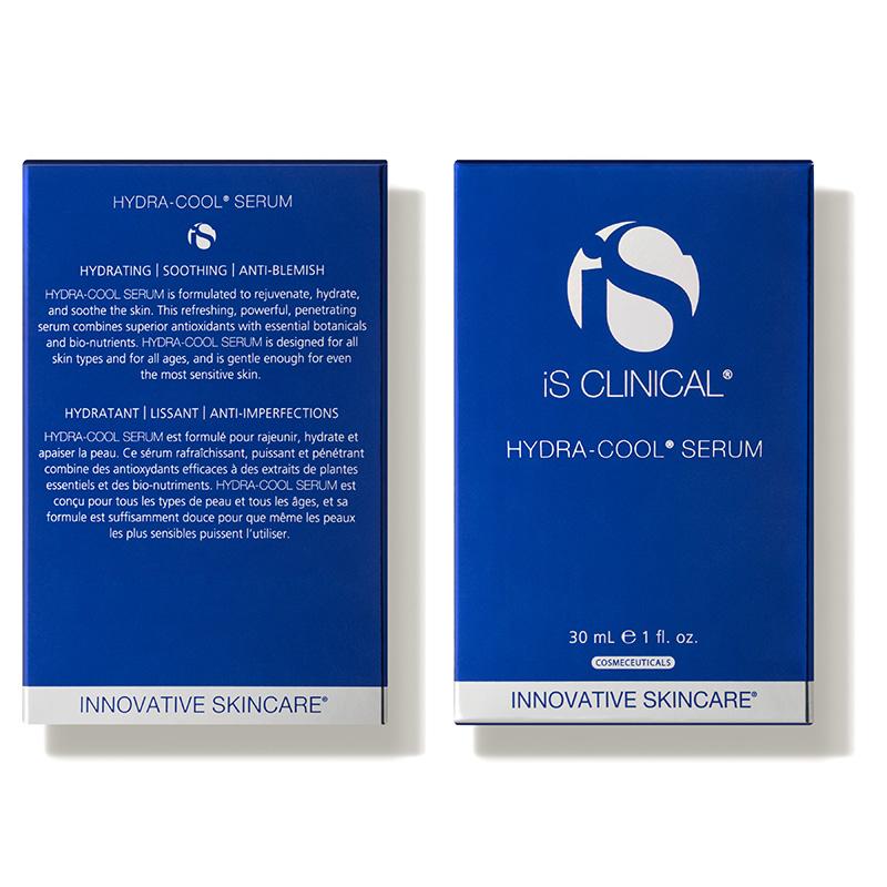 iS Clinical Hydra Cool Serum Box Front and Back