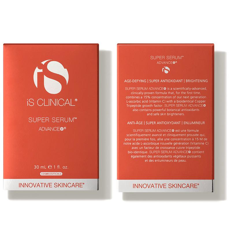 iS Clinical Super Serum Advance Plus Box Front and Back